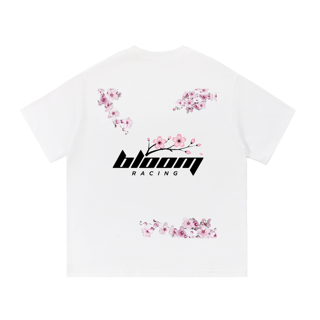 Classic Bloom Racing Shirt (White)