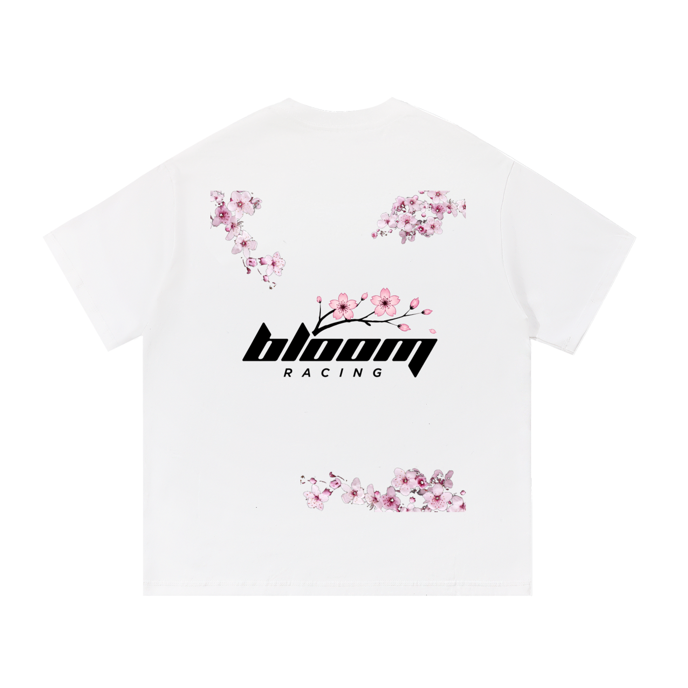 Classic Bloom Racing Shirt (White)