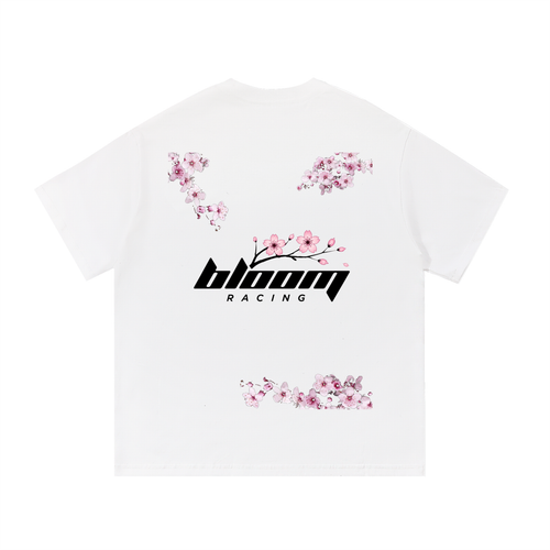 Classic Bloom Racing Shirt (White)