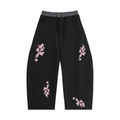 Bloomed Sweats (Black)